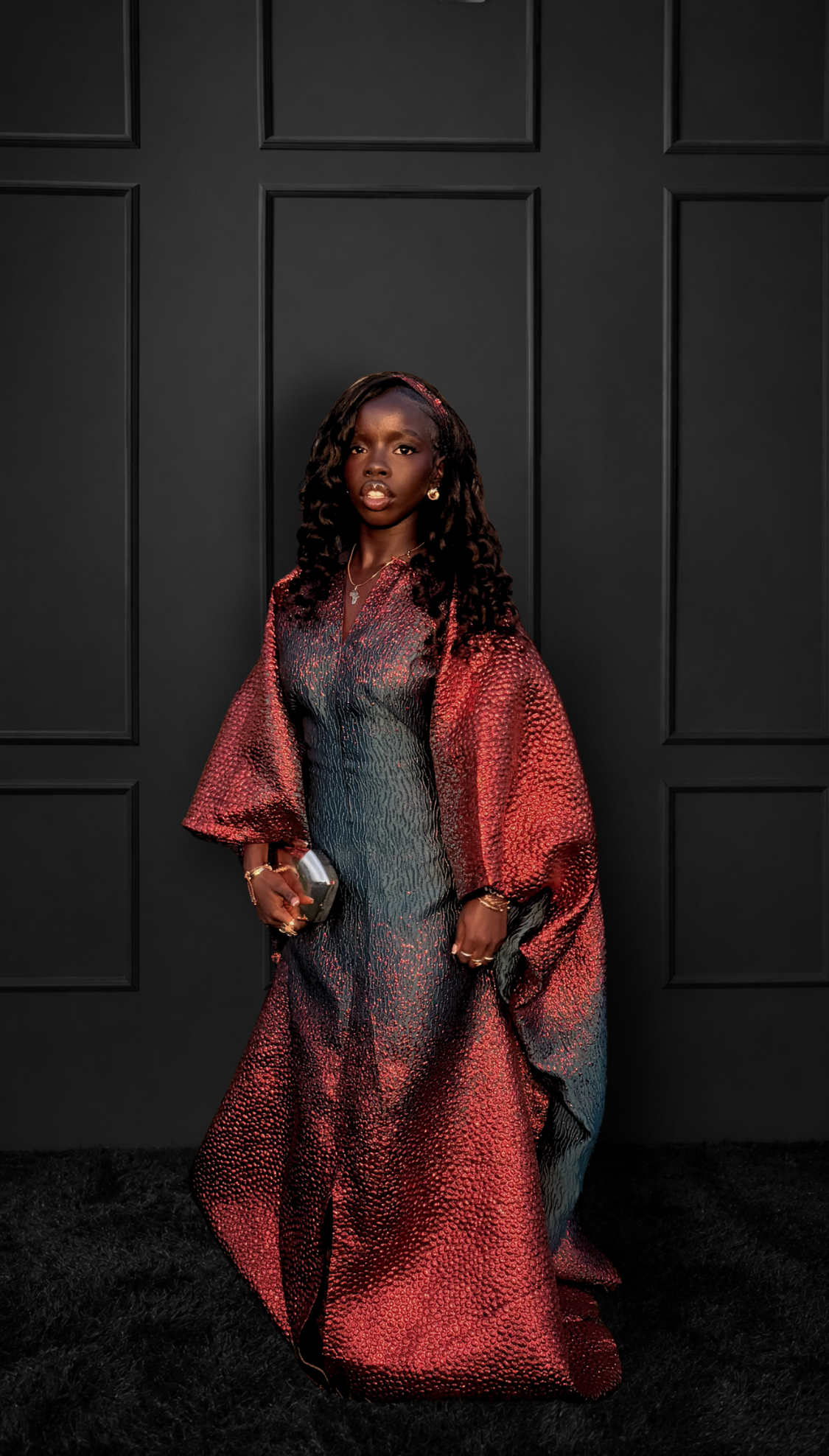 ADOM (GREEN & RED OMBRE)