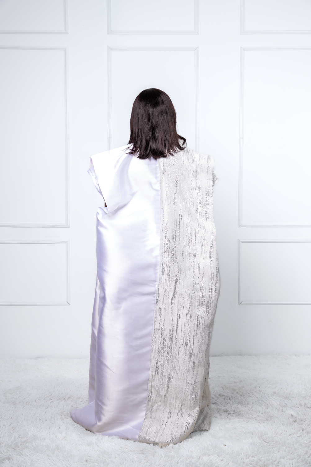 AMARA (WHITE W/ BROCADE)